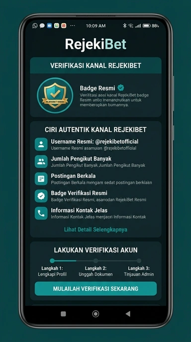 Halaman Resmi Rejekibet untuk Pengguna Android Indonesia