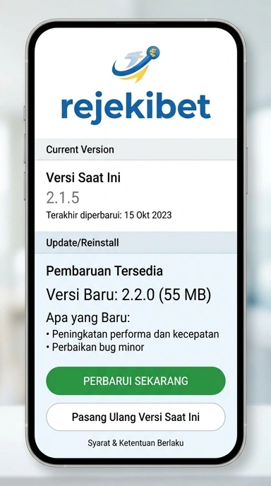 Riwayat Versi rejekibet untuk Pengguna Android